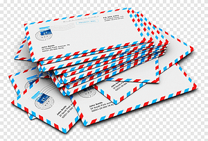 Стопка АВИА конвертов,Подпишитесь на нашу рассылку