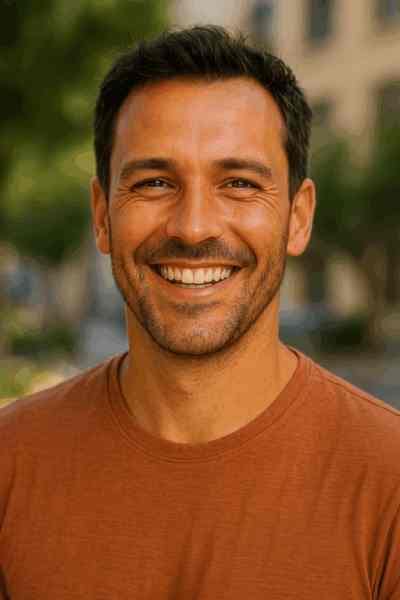 Элеутерококк применение — портрет улыбающегося мужчины на улице